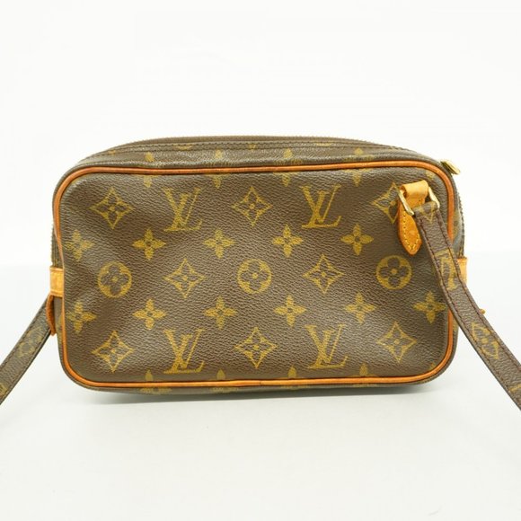 LOUIS VUITTON Brown Monogram Shoulder Bag - Picture 12 of 12
